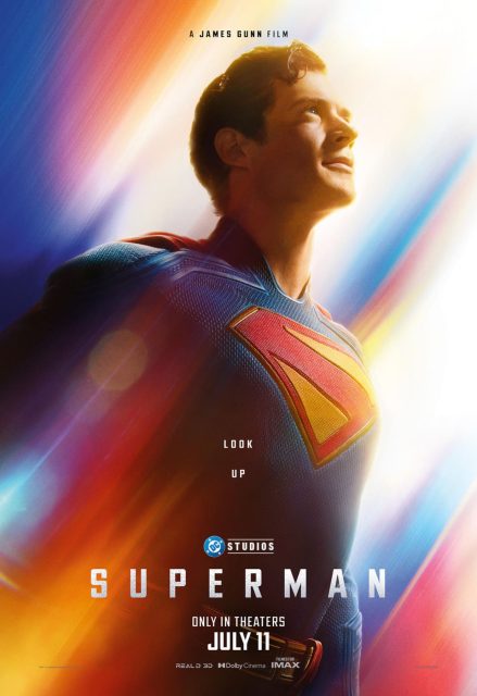 Superman (2025) - Photos et affiches. 27 Affiche Poster de Superman avec David Corenswet Rachel Brosnahan et Nicholas Hoult 2025