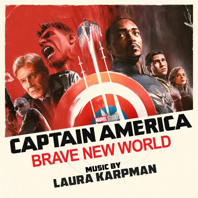 La bande originale de Captain America : brave new world. 1 bande originale soundtrack ost score captain america brave new world