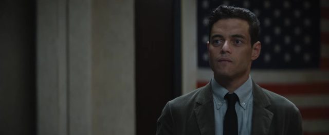 The Amateur - Photos et affiches. 8 Rami Malek Rachel Brosnahan et Laurence Fishburne dans The Amateur 2025
