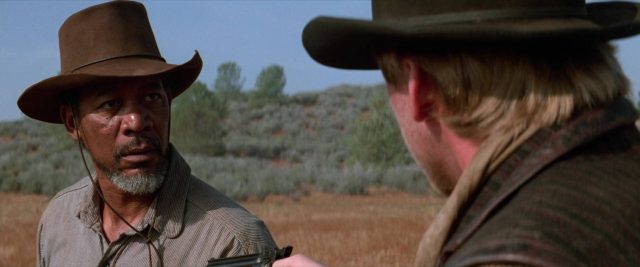 Clint Eastwood Gene Hackman et Morgan Freeman dans Impitoyable Unforgiven 1992
