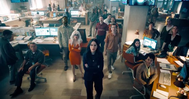 Superman (2025) - Photos et affiches. 47 David Corenswet Rachel Brosnahan et Nicholas Hoult dans Superman 2025