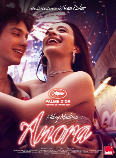 Affiche Poster de Anora avec Mikey Madison 2024