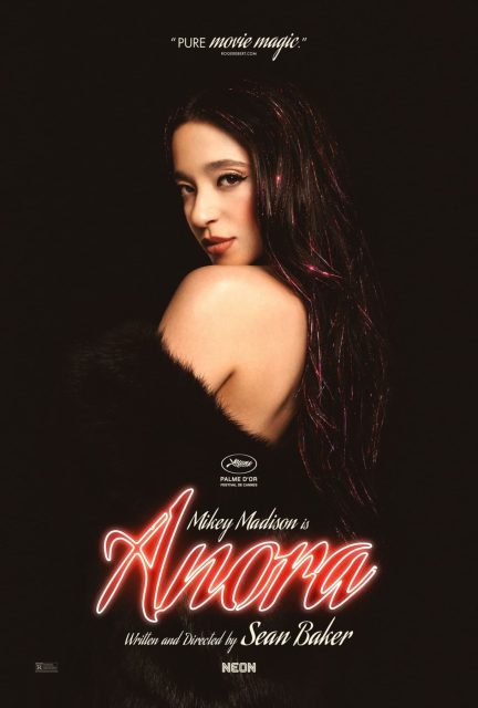 Affiche Poster de Anora avec Mikey Madison 2024