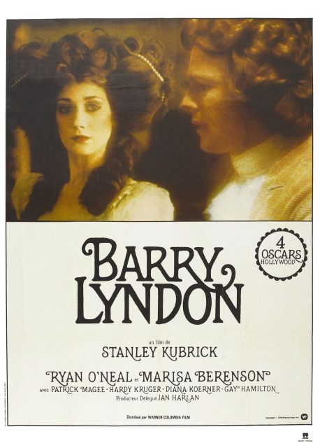 Barry Lyndon. 9 Affiche Poster de Barry Lyndon avec Stanley Kubrick 1975