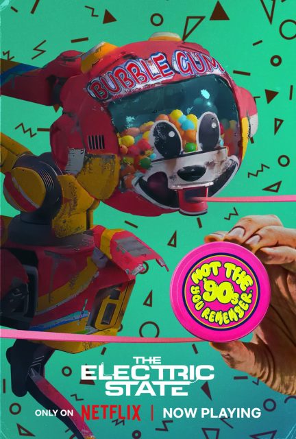 The Electric State - Photos et affiches. 5 Affiche Poster de The Electric State avec Millie Bobby Brown et Chris Pratt 2025