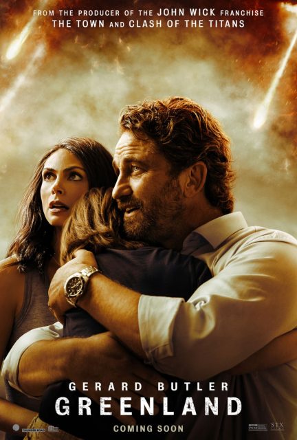 Affiche Poster de Greenland : le dernier refuge avec Gerard Butler et Morena Baccarin 2020