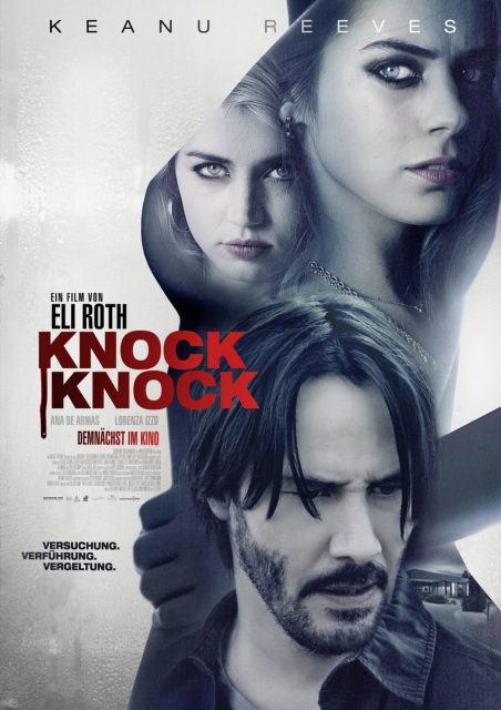 Affiche Poster de Knock Knock avec Keanu Reeves et Ana de Armas 2015