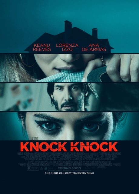 Affiche Poster de Knock Knock avec Keanu Reeves et Ana de Armas 2015