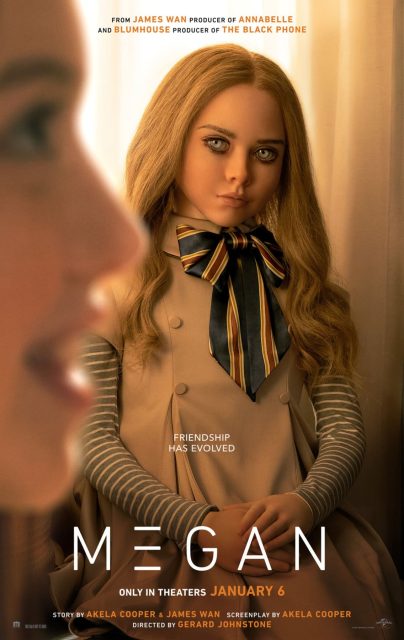 Affiche Poster de M3GAN avec Allison Williams 2022