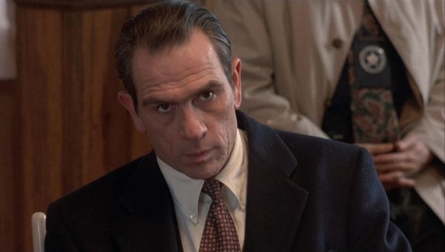 Le fugitif. 3 Harrison Ford et Tommy Lee Jones dans Le fugitif 1993