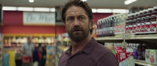 Gerard Butler et Morena Baccarin dans Greenland : le dernier refuge 2020