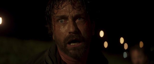 Gerard Butler et Morena Baccarin dans Greenland : le dernier refuge 2020