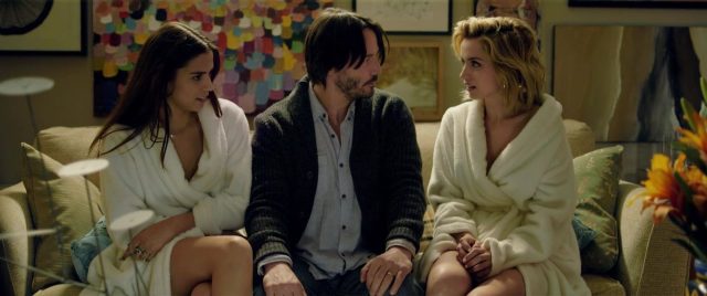 Keanu Reeves et Ana de Armas dans Knock Knock 2015