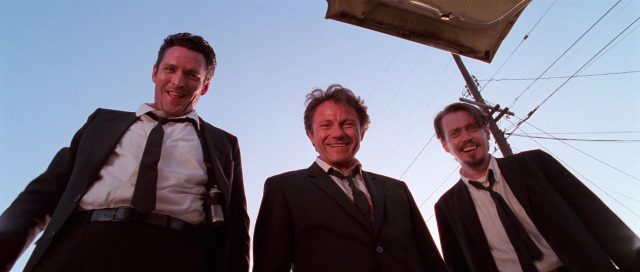 Tim Roth et Steve Buscemi dans Reservoir Dogs 1992