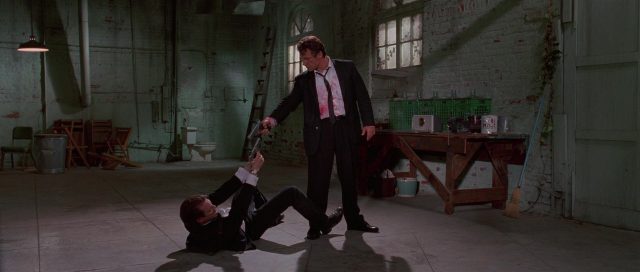 Tim Roth et Steve Buscemi dans Reservoir Dogs 1992