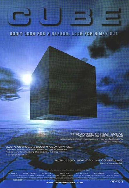Cube - Photos et affiches. 3 Affiche Poster de Cube 1997
