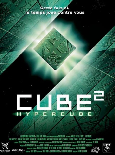 Cube 2 : Hypercube - Streaming. 1 Affiche Poster de Cube 2 : Hypercube 2003