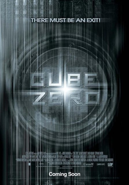 Cube Zero - Photos et affiches. 2 Affiche poster de Cube Zero 2005
