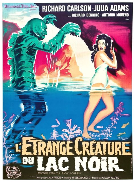 L'étrange créature du lac noir - Streaming. 1 Affiche Poster de L'étrange créature du lac noir Creature from the Black Lagoon 1954