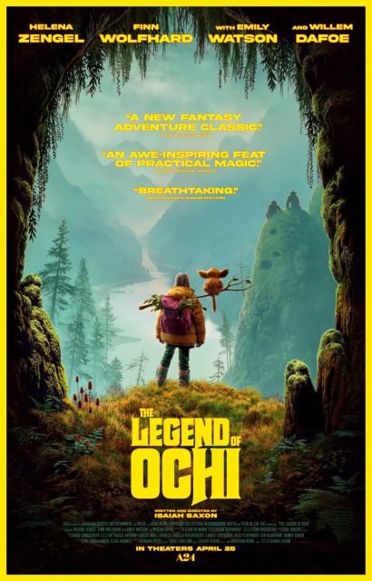 La légende d'Ochi - Photos et affiches. 4 Affiche Poster Willem Dafoe et Emily Watson dans La légende d'Ochi 2025