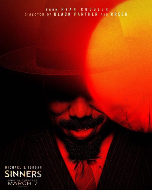 Sinners. 14 Affiche Poster de Sinners avec Michael B. Jordan et Hailee Steinfeld 2025
