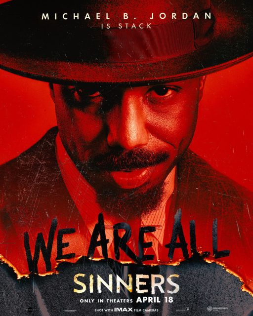 Sinners. 19 Affiche Poster de Sinners avec Michael B. Jordan et Hailee Steinfeld 2025