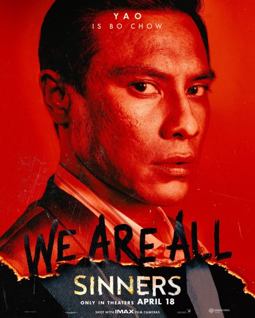Sinners. 24 Affiche Poster de Sinners avec Michael B. Jordan et Hailee Steinfeld 2025