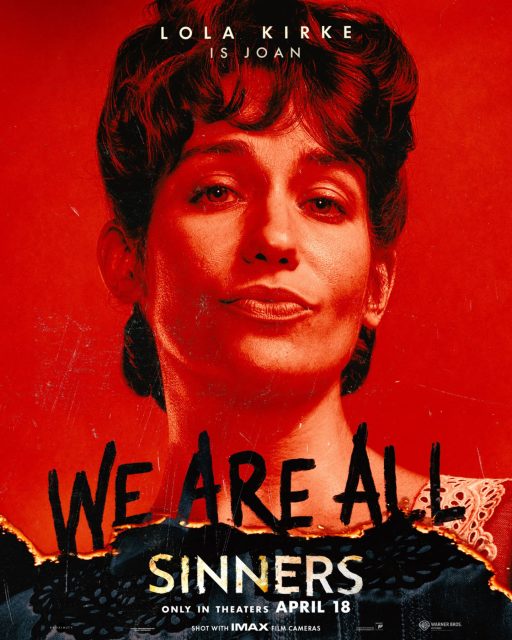 Sinners. 26 Affiche Poster de Sinners avec Michael B. Jordan et Hailee Steinfeld 2025