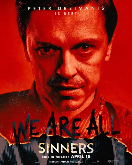 Sinners. 27 Affiche Poster de Sinners avec Michael B. Jordan et Hailee Steinfeld 2025