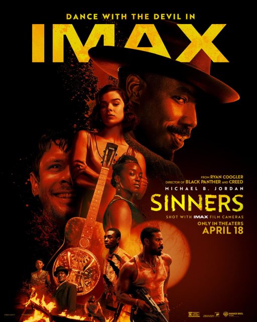 Sinners. 32 Affiche Poster de Sinners avec Michael B. Jordan et Hailee Steinfeld 2025