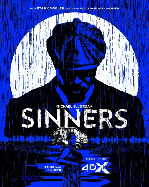 Sinners. 35 Affiche Poster de Sinners avec Michael B. Jordan et Hailee Steinfeld 2025