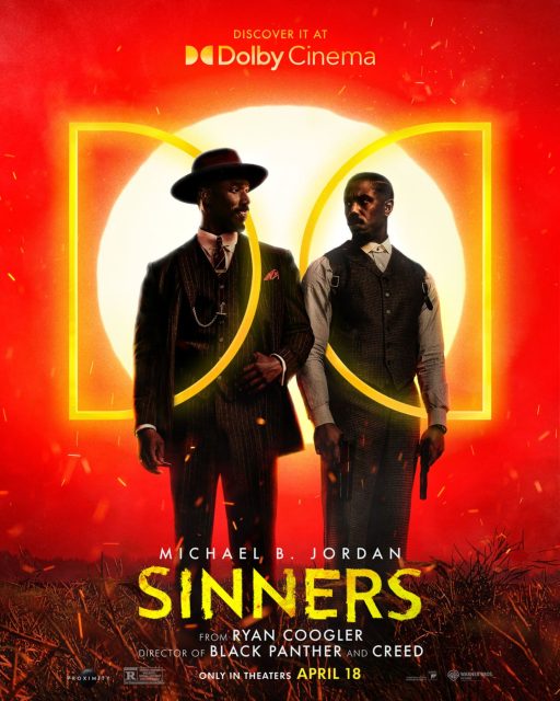 Sinners. 36 Affiche Poster de Sinners avec Michael B. Jordan et Hailee Steinfeld 2025