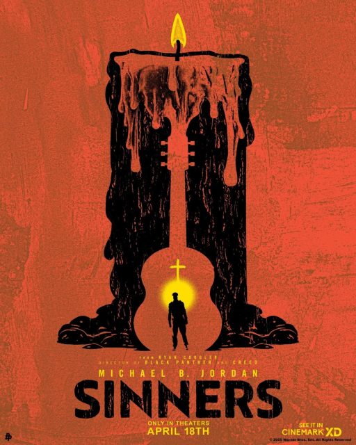 Sinners. 40 Affiche Poster de Sinners avec Michael B. Jordan et Hailee Steinfeld 2025