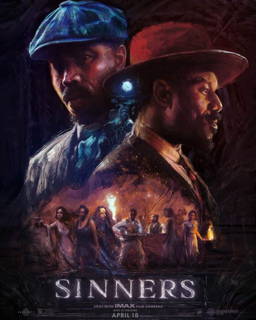 Sinners. 41 Affiche Poster de Sinners avec Michael B. Jordan et Hailee Steinfeld 2025