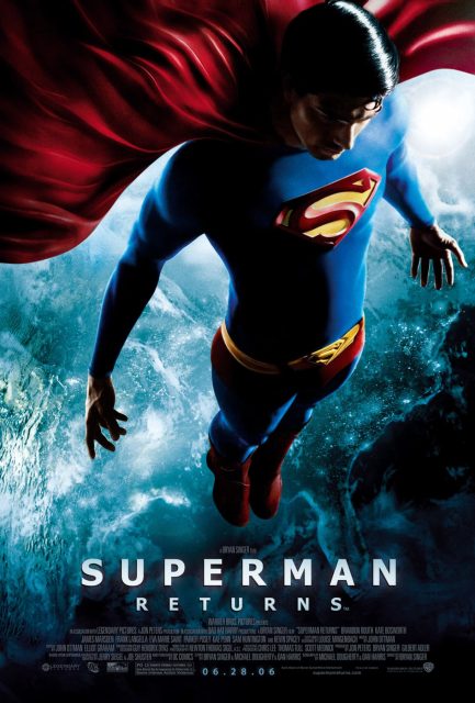 Affiche Poster de Superman Returns avec Brandon Routh et Kevin Spacey 2006