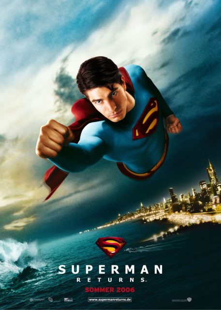 Affiche Poster de Superman Returns avec Brandon Routh et Kevin Spacey 2006