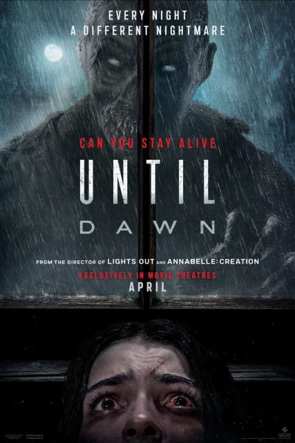 Affiche Poster de Until dawn : la mort sans fin 2025