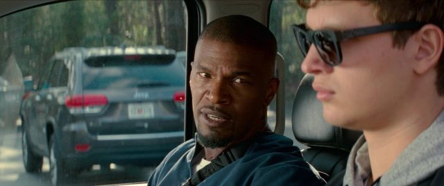 Ansel Elgort et Lily James dans Baby Driver 2017