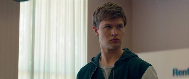 Ansel Elgort et Lily James dans Baby Driver 2017