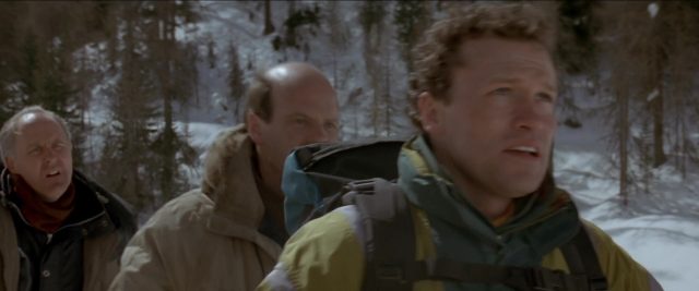 Sylvester Stallone dans Cliffangher traque au sommet 1993