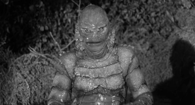 Scène dans L'étrange créature du lac noir Creature from the Black Lagoon 1954