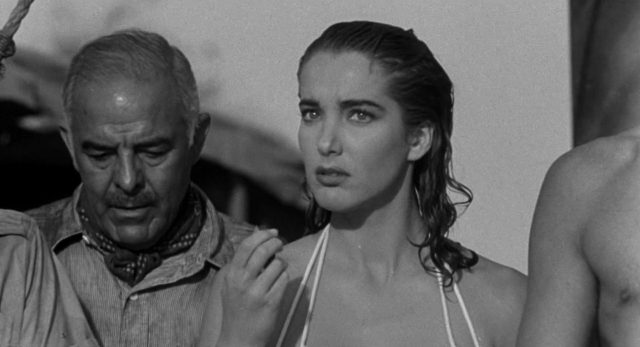 Scène dans L'étrange créature du lac noir Creature from the Black Lagoon 1954