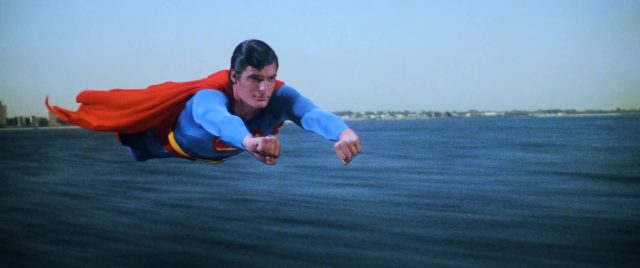 Christopher Reeve dans Superman 3 1983