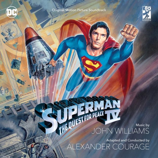 La bande originale de Superman IV : le face à face. 1 bande originale soundtrack ost score superman 4 face quest peace