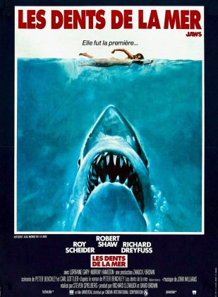 Affiche Poster Les dents de la mer Jaws 1975