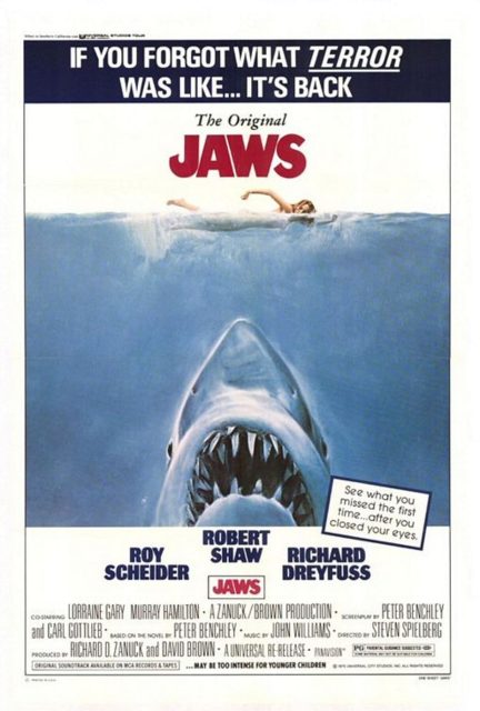 Les dents de la mer - Photos et affiches. 3 Affiche Poster Les dents de la mer Jaws 1975