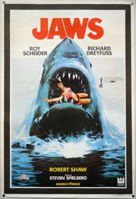 Les dents de la mer - Photos et affiches. 5 Affiche Poster Les dents de la mer Jaws 1975