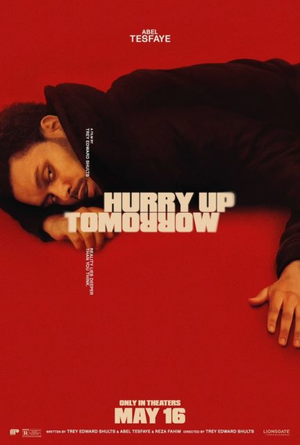 Affiche Poster de Hurry up tomorrow avec Abel Tesfaye et Jenna Ortega 2025