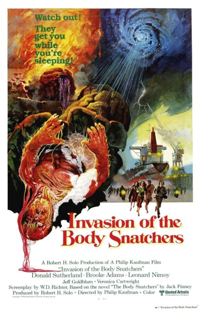 L’invasion des profanateurs - Photos et affiches. 4 Affiche Poster de L'invasion des profanateurs Invasion of the Body Snatchers 1978