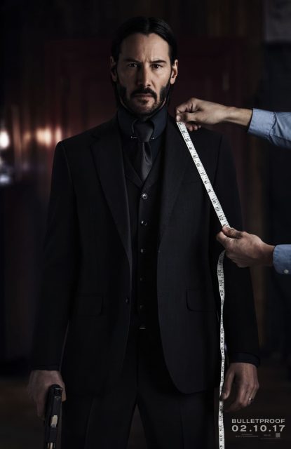 John Wick 2 - Photos et affiches. 4 Affiche Poster de John Wick Chapter 2 avec Keanu Reeves 2017